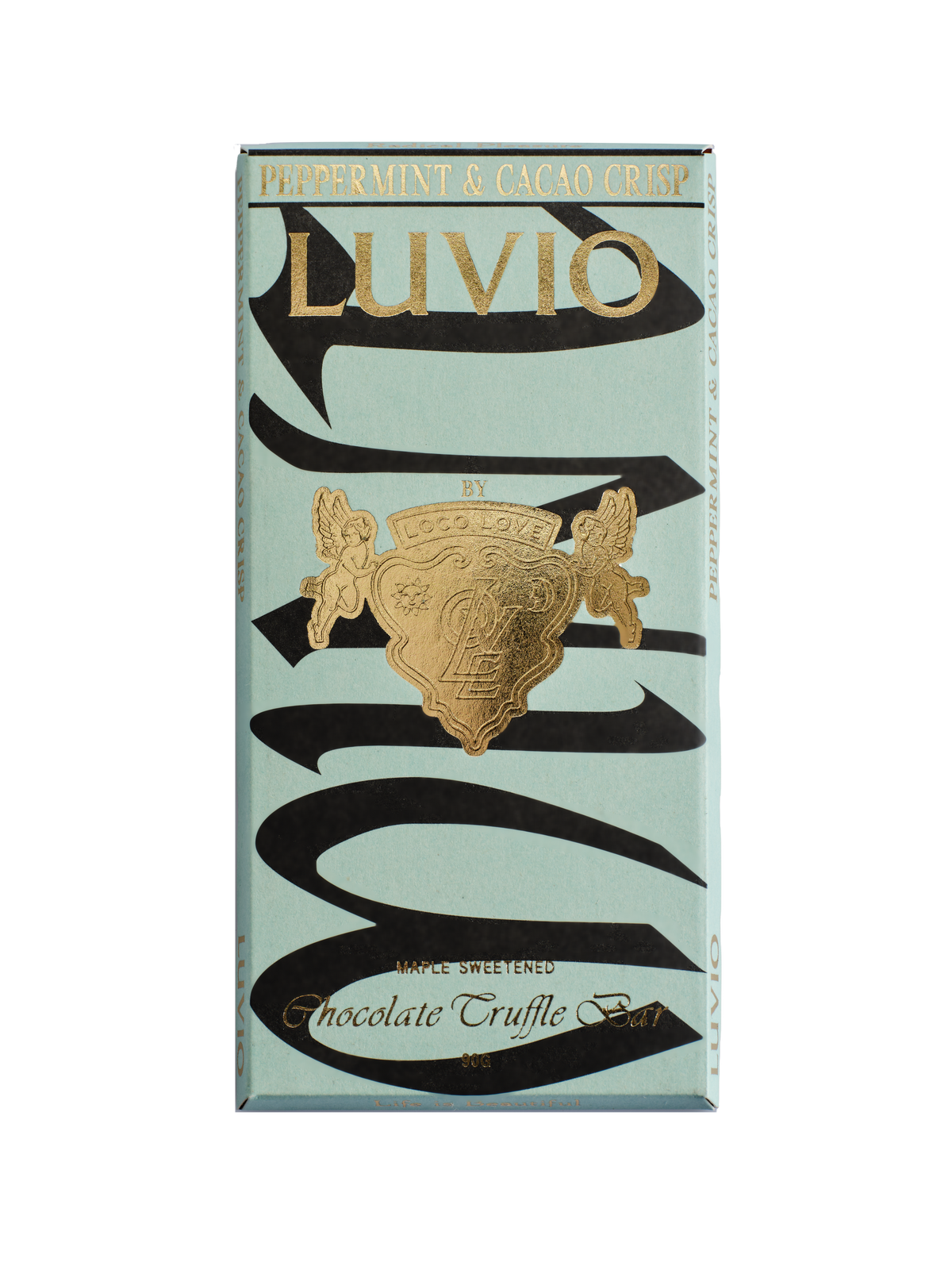 Luvio Peppermint & Cacao Crisp 90g by Loco Love