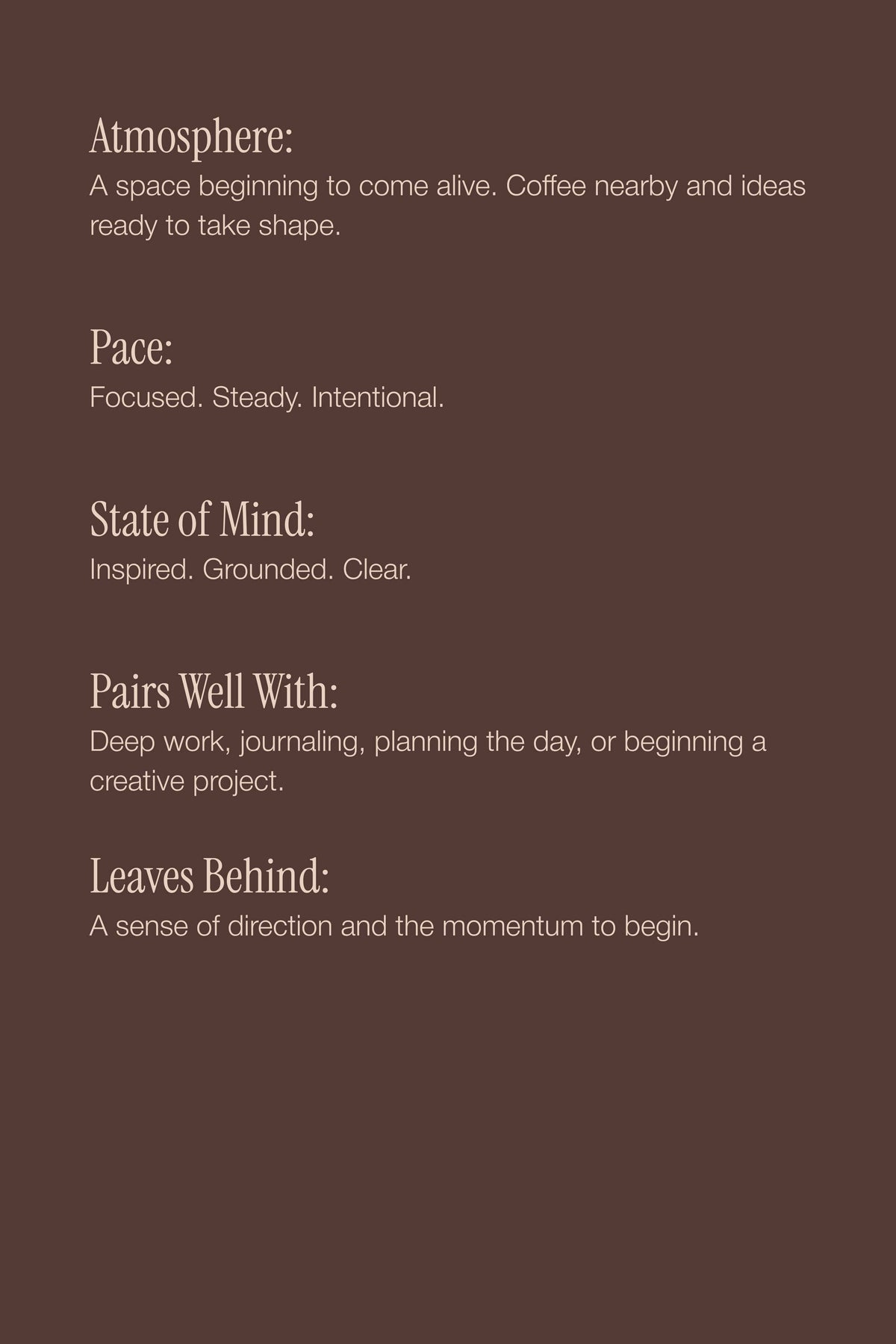 10AM INTENTION INCENSE by In Time Incense