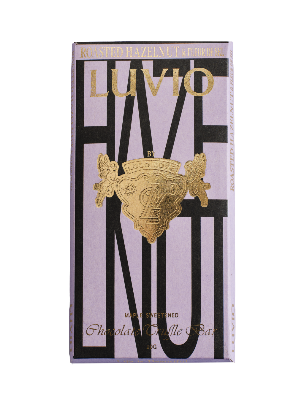 Luvio Roasted Hazelnut & Fleur De Sel 90g by Loco Love
